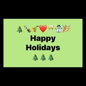 🎄☃️🎉❤️🎷🥂🍾